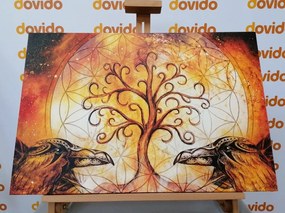 Obraz magický strom života - 120x80