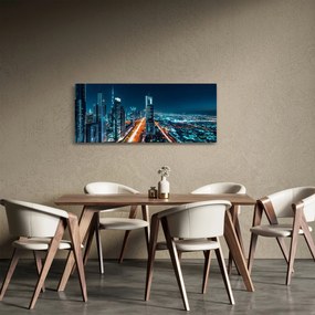 Obraz - Dubajská noc (120x50 cm)