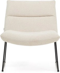 Béžové ženilkové kreslo Asen – Kave Home
