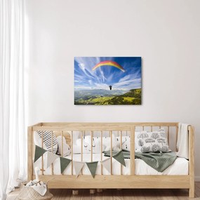 Obraz - Paragliding (70x50 cm)