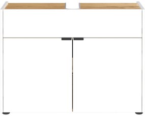 Biela skrinka pod umývadlo 80x60 cm Forano – Germania