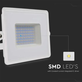 LED Reflektor LED/50W/230V 6500K IP65 biela