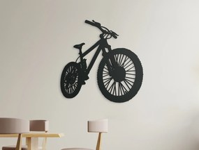 drevko Obraz Detail bicykla Rozmer obrazu: 44,5 x 44,5 cm, Farba dekorácie: Čierna