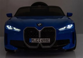 LEAN CARS Elektrické autíčko BMW i4 4x4 JE1009 modré