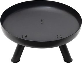 Záhradné liatinové ohnisko 60 cm – ohnisko na drevo s vysokými nohami