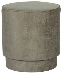 Zamatový taburet Pearl 45 × 40 × 40 cm