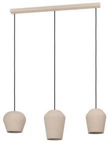 Eglo 900143 - Luster na lanku CAMBAITO 3xE27/40W/230V