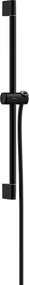 Hansgrohe Unica, sprchová tyč Pulsify S 650 mm so sprchovou hadicou Isiflex 1600 mm, čierna matná, HAN-24400670