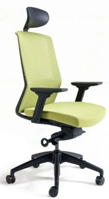 BESTUHL Kancelárska stolička J17 BLACK SP zelená