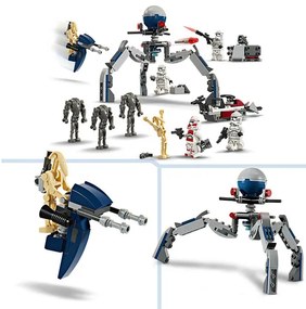 Lego®  Star Wars 75372 Bojový balíček Klonového vojaka a Bojového droida  (100378734)