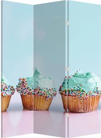 Paraván - Cupcakes (126x170 cm)