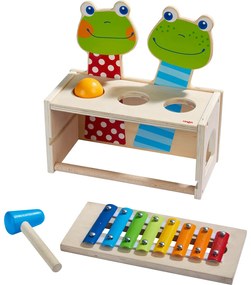 Zatĺkačka s xylofónom - žabí koncert