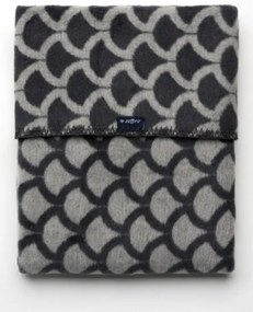 WOMAR Detská bavlnená deka so vzorom Womar 75x100 sivo-grafitová