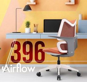 Ergonomická detská stolička MOSH Airflow 396 – oranžová