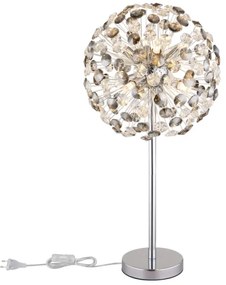 Globo 64135TC - LED Stolná lampa KATRINA 8xG9/3,5W/230V lesklý chróm