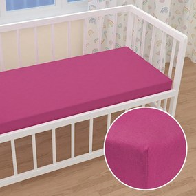 Detské jersey napínacie prestieradlo do postieľky JR-009 Orgovánové 60 x 120 x 10 cm - do postieľky