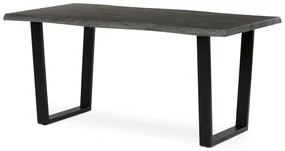Jedálenský stôl 160 x 90 cm, sivý dub