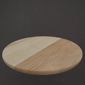 AMADEA Drevená otočná doštička, masívne drevo, 35 cm