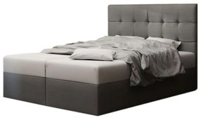 Čalúnená posteľ DOUBLE 2, cosmic 160, 160x200 cm