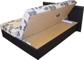 Manželská posteľ 160 cm Denima (s pružinovým matracom). Vlastná spoľahlivá doprava až k Vám domov. 1060975