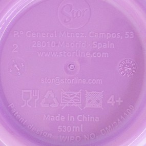 Plastový hrnček s viečkom a náustkom KPop Demon Hunters - HUNTR/X - 530 ml