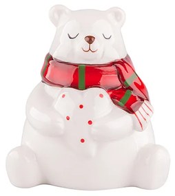 Altom Vianočná figúrka v tvare medvedia, 9 cm
