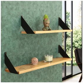 Polica na stenu s konzolou Dana 50 cm MANGO