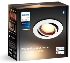Philips - LED Stmievateľné podhľadové svietidlo Hue MILLISKIN 1xGU10/4,2W/230V