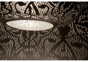Filigree luster do obývačky orient Black & Silver UFO Ø45*125