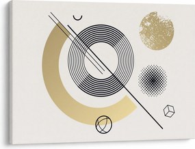 Obraz - Geometrické tvary N⁰2 (70x50 cm)