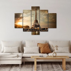 Obraz - Eiffelova veža, Paríž, Francúzsko (150x105 cm)
