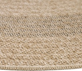 Ayyildiz, Kusový koberec Comilla 886 Black kruh, 160x160 (priemer) kruh, hnedá, chodba / predsieň