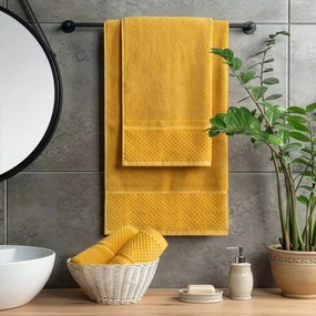 FROTÉ UTERÁK IBIZA5 50X90 CM HORČICOVÁ