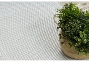 Kusový koberec Duhra biely atyp 70x200cm