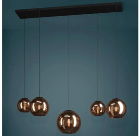 Eglo 390388 - Luster na lanku CORDOBA 5xE27/40W/230V medená