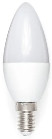 MILIO LED žiarovka C37 - E14 - 7W - 620 lm - studená biela