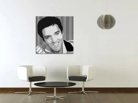 Ručne maľovaný POP Art obraz Elvis Presley  el3