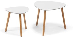Biely konferenčný stolík Bonami Essentials Viby, 55 x 55 cm