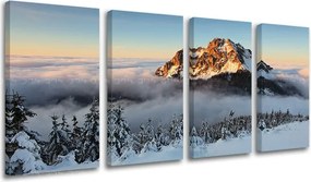 Obraz na stenu 4 dielny SLOVENSKO SK008E41