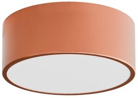 Kúpeľňové stropné svietidlo so senzorom CLEO 1xE27/24W/230V Ø 20 cm IP54 medené
