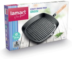 Lamart LT1063 PÁNEV LITINA 24CM IRON