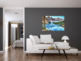Obraz - Moraine lake (90x60 cm)