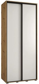 Skriňa 45 Canaris 1 110 artisan/biela/čierna