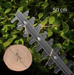 Elektrické nožnice na živý plot MalTec MasterHedge-450W