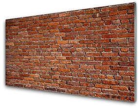 Obraz plexi Tehlová múr tehly 125x50 cm