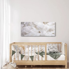 Obraz - Biele perie (120x50 cm)