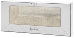 Dekorstudio Behúň na stôl s prídavkom ľanu KAREN 40 x 140 cm