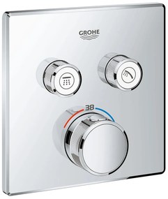 Grohe Grohtherm SmartControl vaňová/sprchová batéria podomietková áno chrómová 29124000