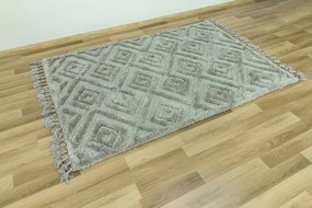 Koberec Berber 6846 l.3D sivý