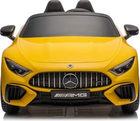 LEAN CARS Autobatérie Mercedes AMG SL63 Yellow Painted
